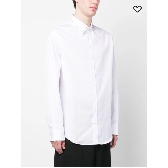 NWT Dsquared2 White Button Down Shirt - Picture 4 of 9
